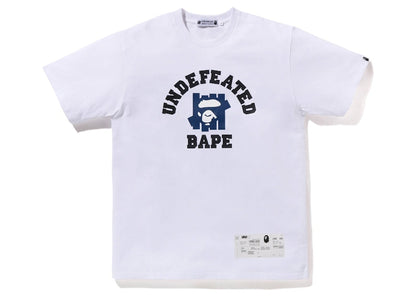 BAPE x Undefeated College Tee (FW22) White