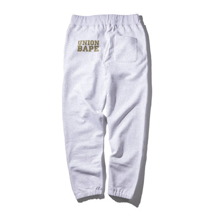BAPE x Union 30th Anniversary Sweatpants Grey