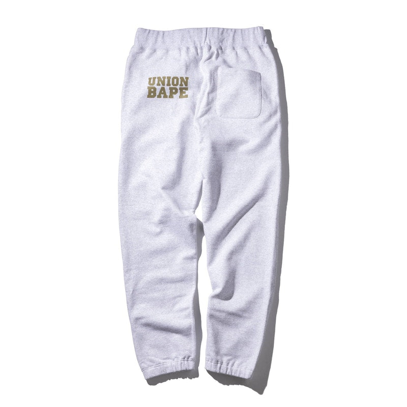 BAPE x Union 30th Anniversary Sweatpants Grey