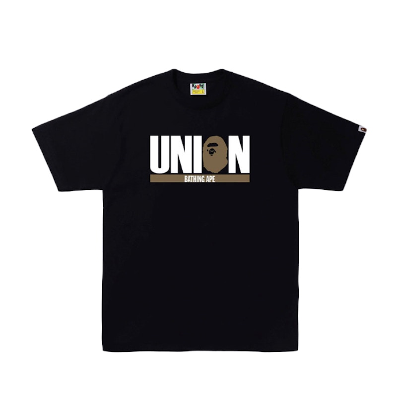 BAPE x Union 30th Anniversary Tee Black Gold