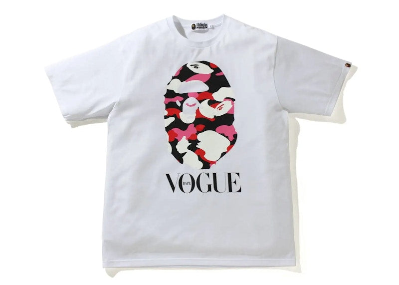 BAPE x VOGUE Ape Head Tee White