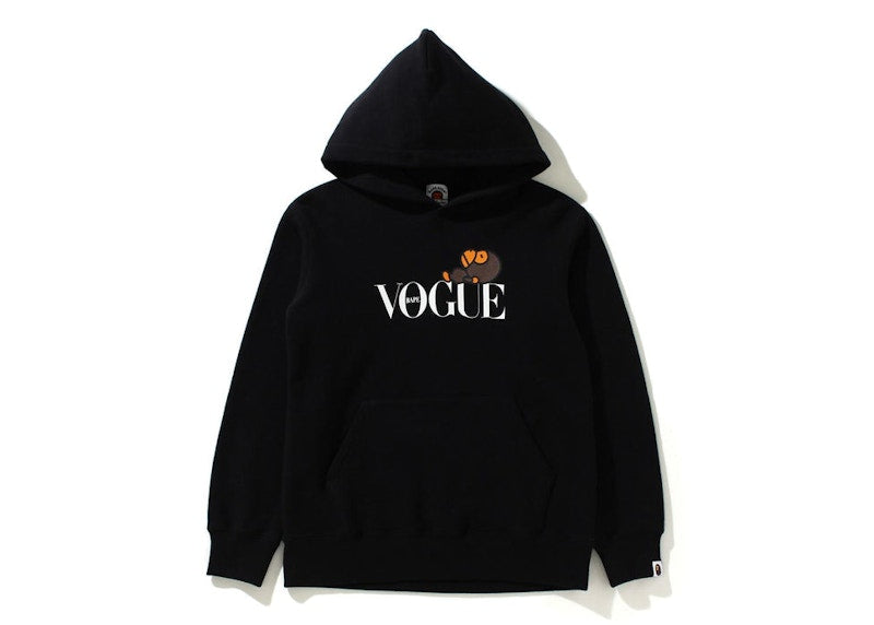 BAPE x VOGUE Baby Milo Pullover Hoodie (Kids) Black