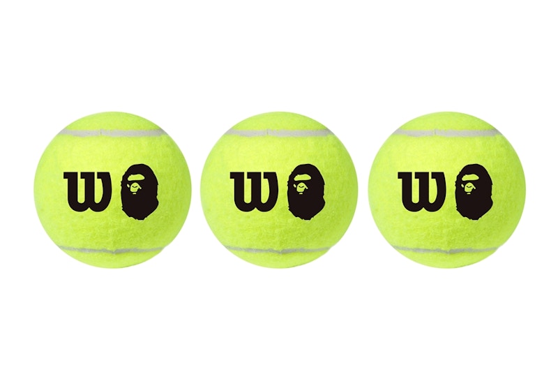 BAPE x Wilson Tennis Ball Yellow