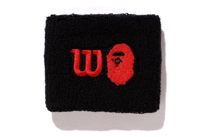 BAPE x Wilson Wristband Black