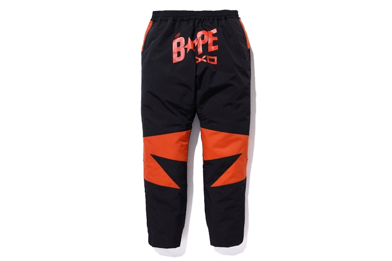 BAPE x XO Bapesta Track Pants Black
