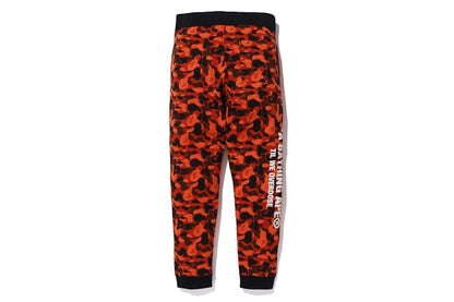 BAPE x XO Camo Shark Slim Sweat Pants Orange