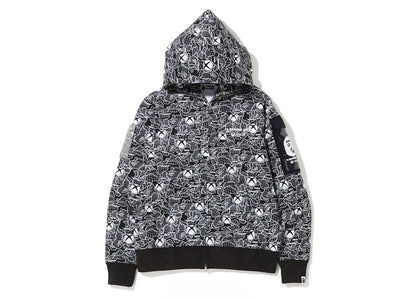 BAPE x Xbox Camo Full Zip Hoodie Black