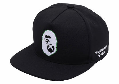 BAPE x Xbox Snapback Cap Black
