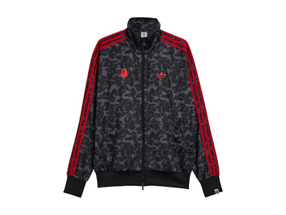 BAPE x adidas All Over Print SSTR Track Top Black