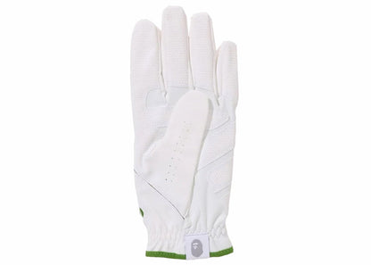 BAPE x adidas Golf Glove White