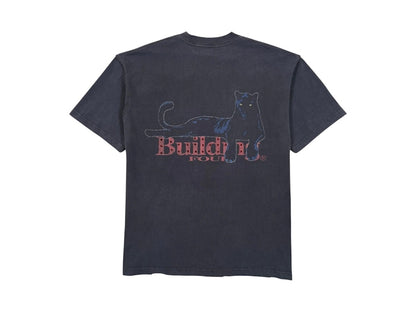 BLDG4 Billiard SS Knit Tee Charcoal Art