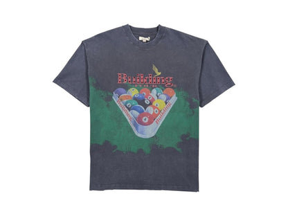 BLDG4 Billiard SS Knit Tee Charcoal Art