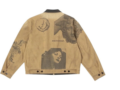 BLDG4 Full Stack Jacket Khaki