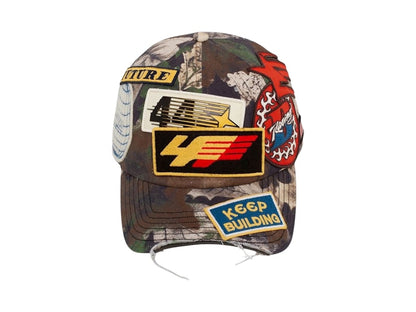 BLDG4 Oe Leaf Hat Camo