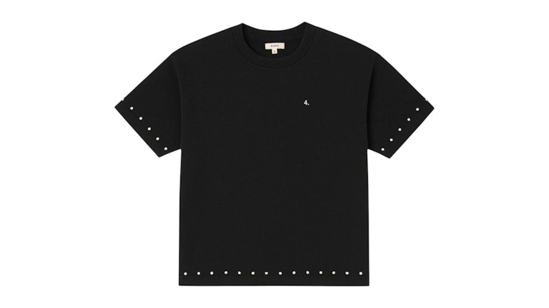 BLDG4 Polished S/S Knit T-shirt Black