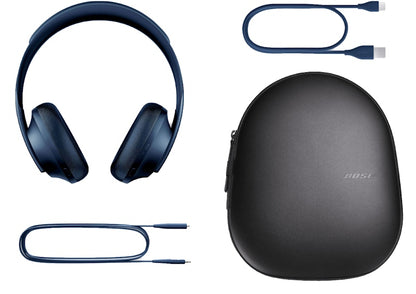 BOSE Headphones 700 Wireless Noise Cancelling Over-the-Ear Headphones (794297-0700) Triple Midnight