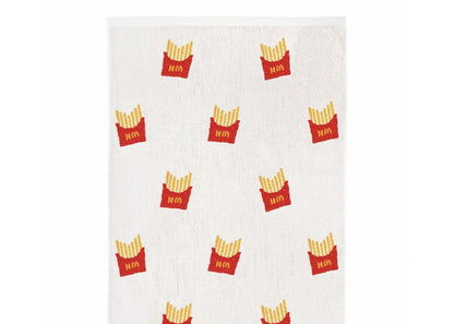 BTS x Mcdonald's Beach Towel White