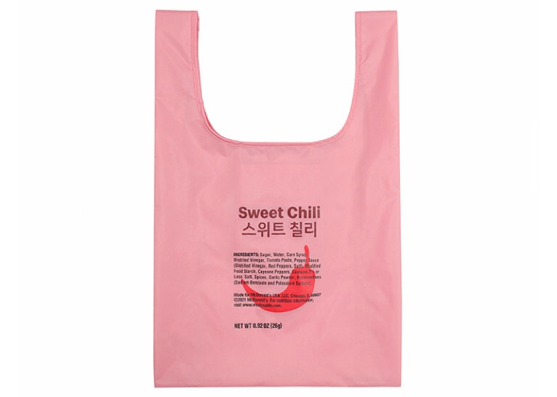 BTS x Mcdonald's Sweet Chili Bag Pink