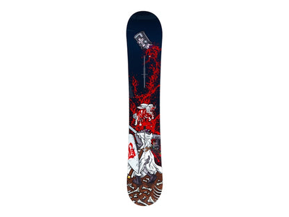 Burton x Todd Bratrud x CNCPTS Knight Snowboard (158) White/Red