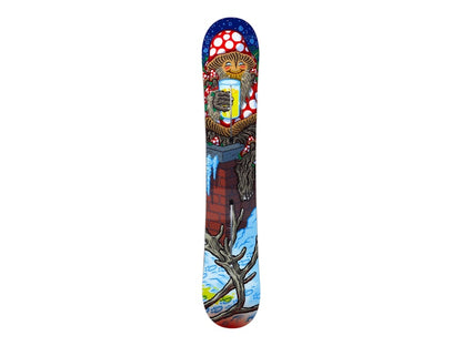 Burton x Todd Bratrud x CNCPTS Shroom Snowboard (155) White/Red