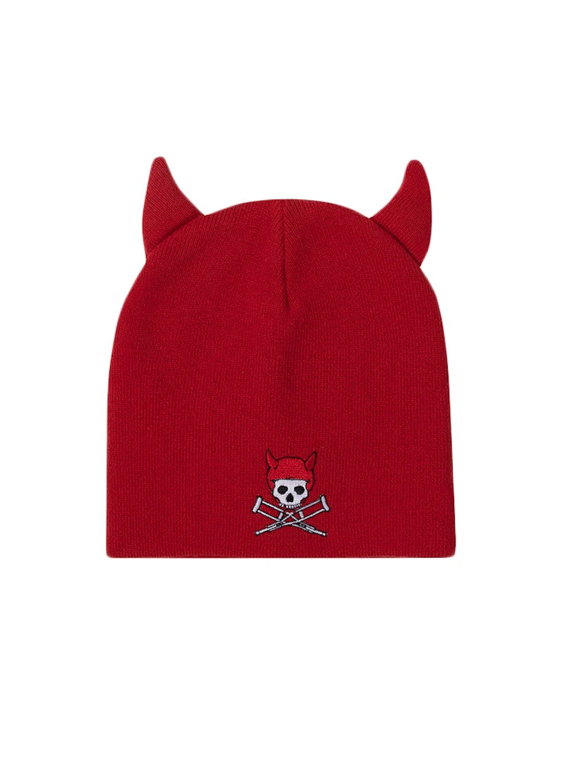 Babylon Jackass Evil Jackass Beanie Red