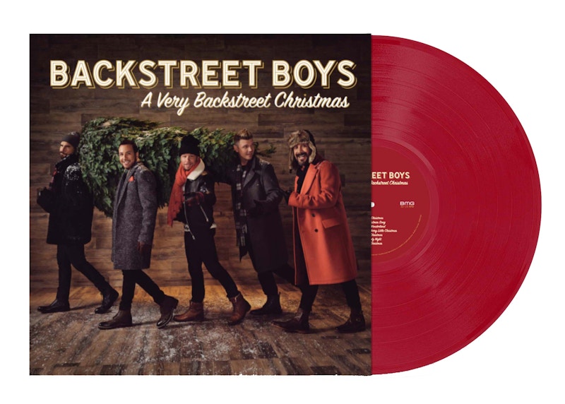 Backstreet Boys A Very Backstreet Christmas Limited Edition LP Vinyl Red