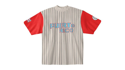 Bad Bunny DTMF Baseball T-shirt Off White