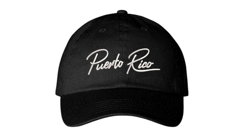 Bad Bunny DTMF Puerto Rico Dad Hat Black