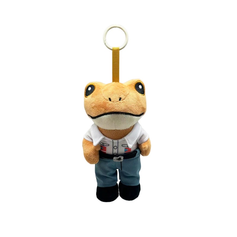 Bad Bunny Sapo Concho Músico Plush Keychain