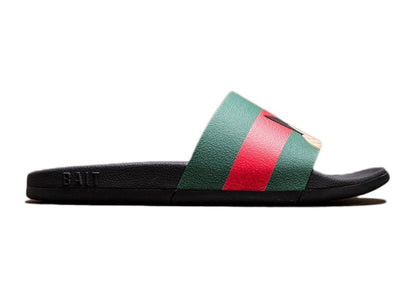 Bait Slide Astro Boy Face Logo Black