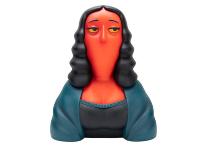 BAIT x Louvre Xmambo Mona Lisa Red Face Statue Figure Red