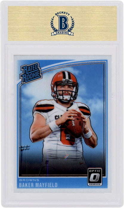 Baker Mayfield 2018 Panini Donruss Optic Rookie #153 (PSA or BGS Graded)