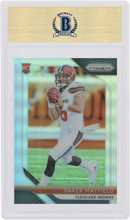 Baker Mayfield 2018 Panini Prizm Rookie Silver #279 (PSA or BGS Graded)