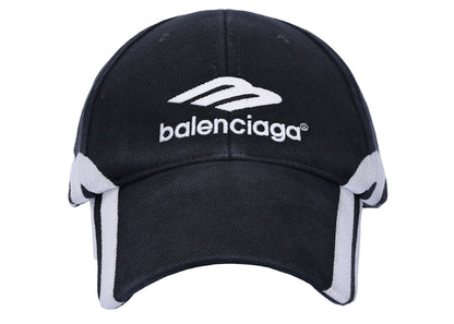 Balenciaga 3B Sports Icon Cap Black/White