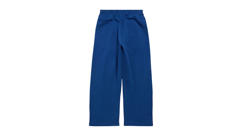 Balenciaga 3B Sports Icon Fleece Sweatpants Light Marine Blue