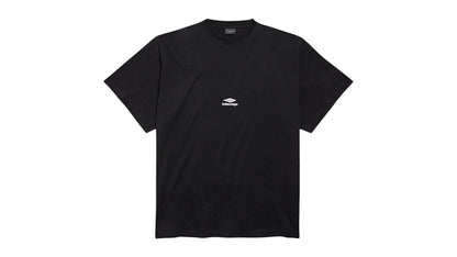 Balenciaga 3B Sports Icon Oversized T-Shirt Black/White