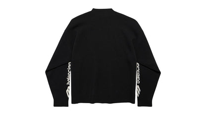 Balenciaga 3B Sports Icon Ski Crewneck Black/White