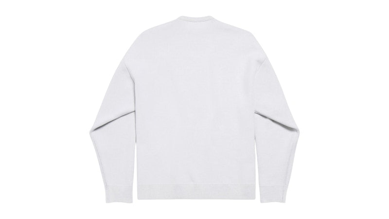 Balenciaga 3B Sports Icon Ski Crewneck White/Black