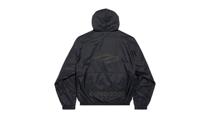 Balenciaga 3B Sports Icon Ski Tracksuit Hoodie Black