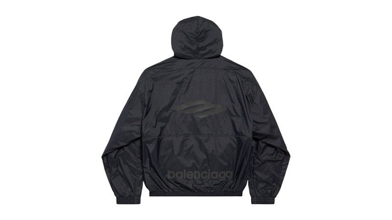 Balenciaga 3B Sports Icon Ski Tracksuit Hoodie Black