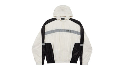 Balenciaga 3B Sports Icon Ski Tracksuit Hoodie Chalky White/Black