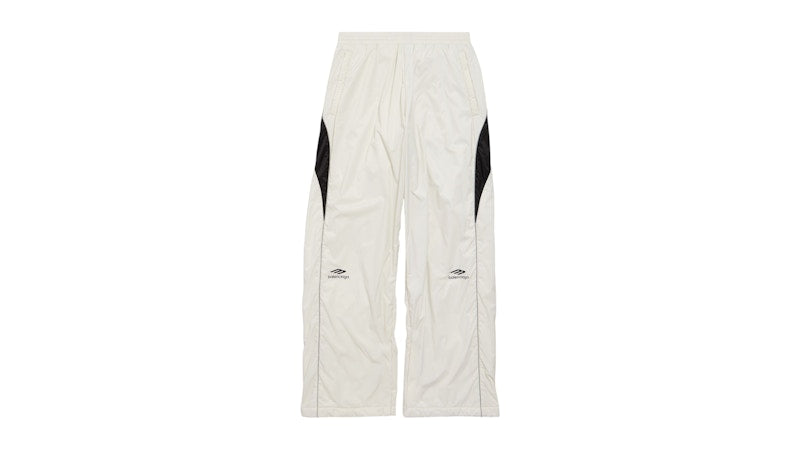 Balenciaga 3B Sports Icon Ski Tracksuit Pants Chalky White/Black