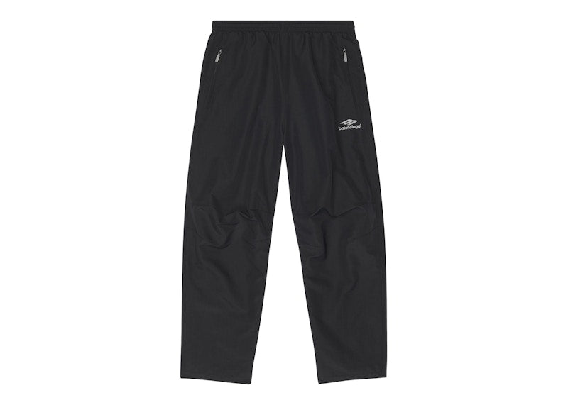 Balenciaga 3B Sports Icon Small Fit Tracksuit Pants Black/Grey Logo