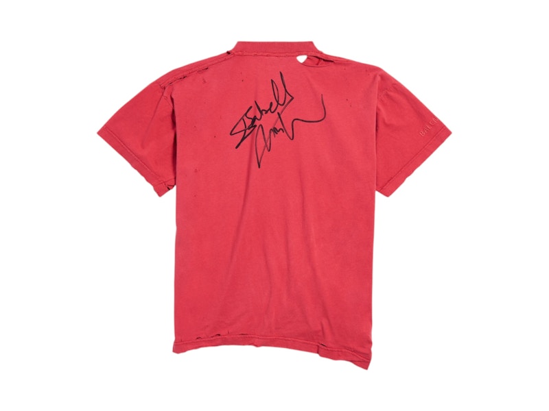 Balenciaga Ambassador Fanclub Series - Isabelle Boxy T-shirt Faded Red