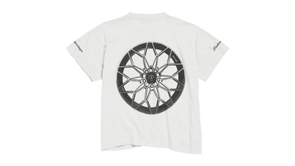 Balenciaga Automobil Lamborghini Boxing T-shirt Dirty White