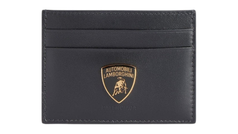 Balenciaga Automobil Lamborghini Card Holder Black