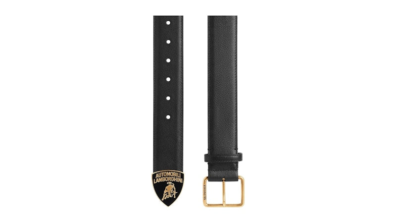Balenciaga Automobil Lamborghini Classic Belt Black