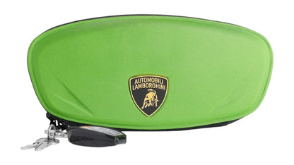 Balenciaga Automobil Lamborghini Clutch With Charms Bag Green