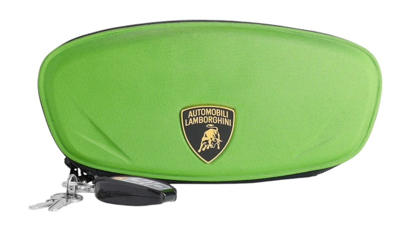 Balenciaga Automobil Lamborghini Clutch With Charms Bag Green