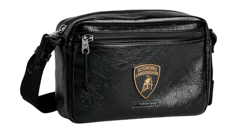 Balenciaga Automobil Lamborghini Explorer Shoulder Bag Black